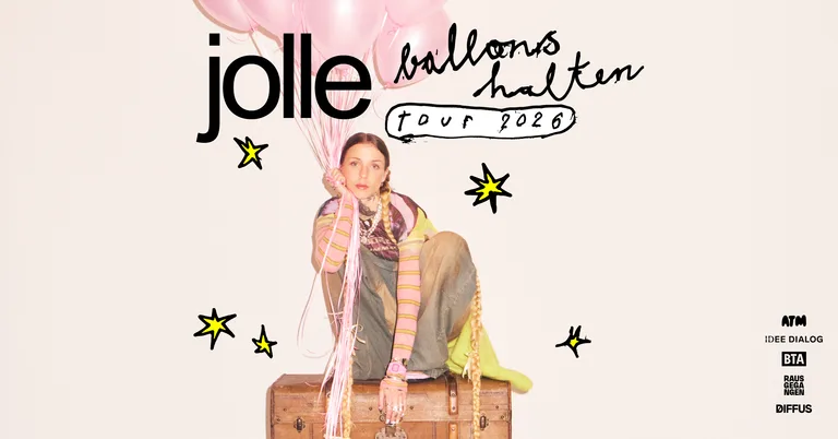 Jolle auf „ballons halten tour 2026“