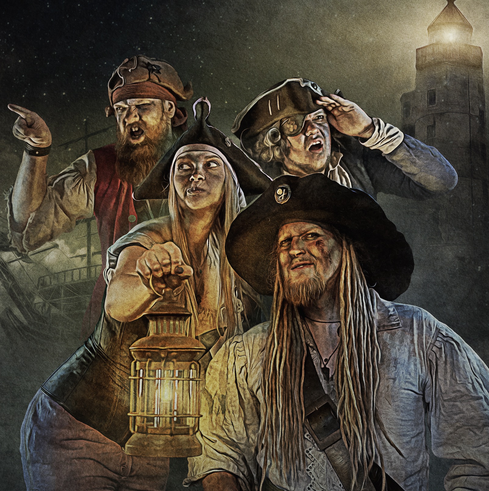 Mr. Hurley & Die Pulveraffen, Leuchtturm